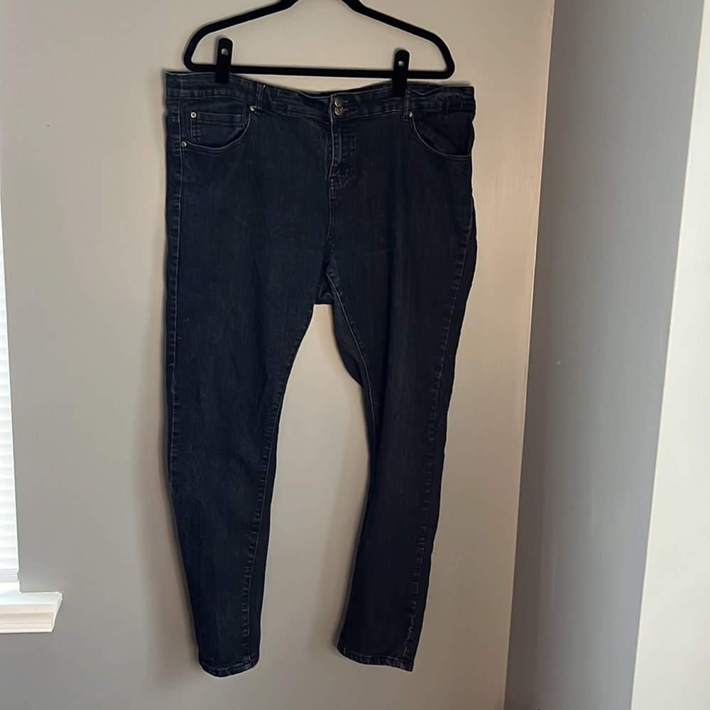 Dots black skinny jeans